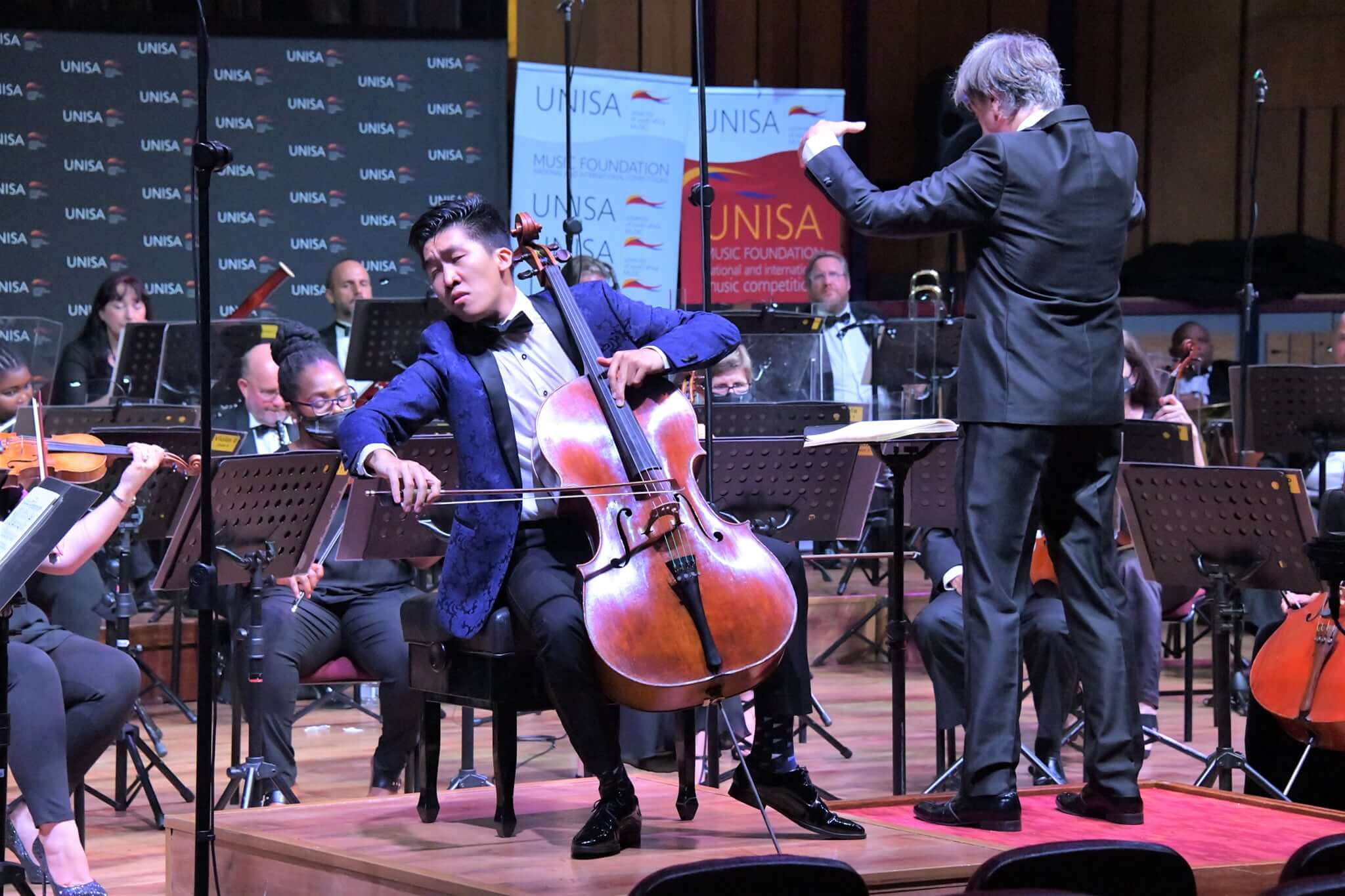 Bryan Cheng, violoncelliste. (Photo: courtoisie de l'Agence Station Bleue)