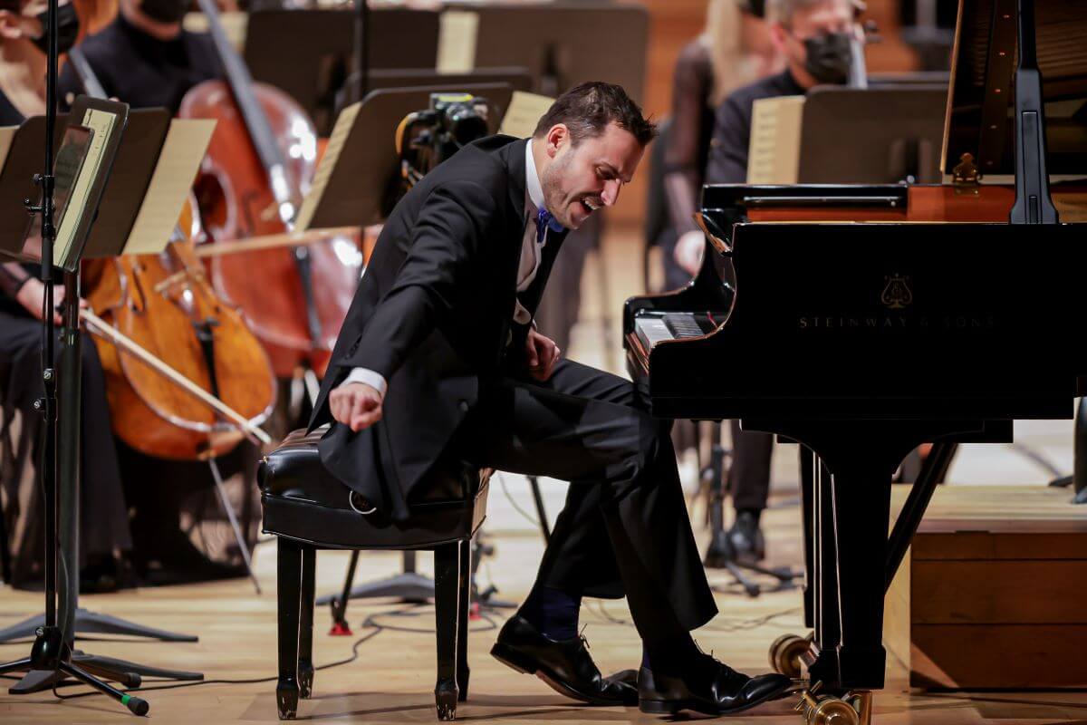 Jean-Philippe Sylvestre, pianiste. (Photo: Antoine Saito)