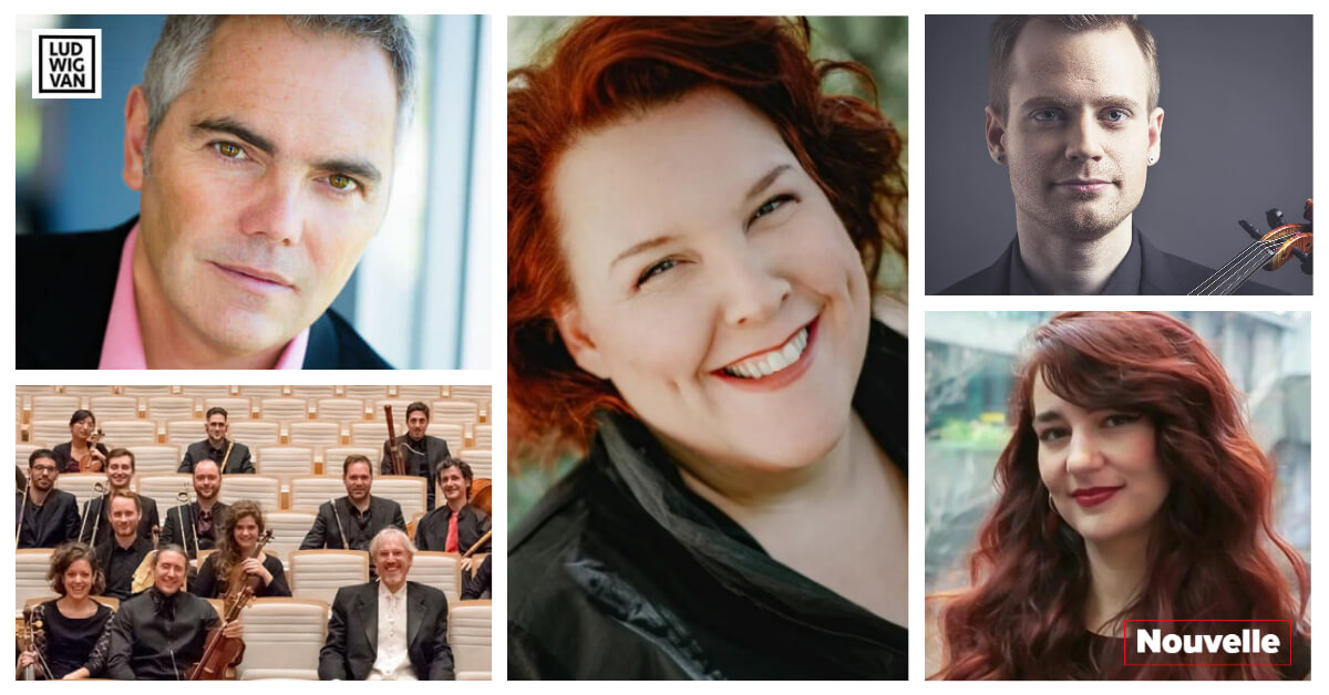 Marc Boucher, Ensemble Caprice, Marie-Nicole Lemieux, Marc Djokic, Élisabeth Pion. 