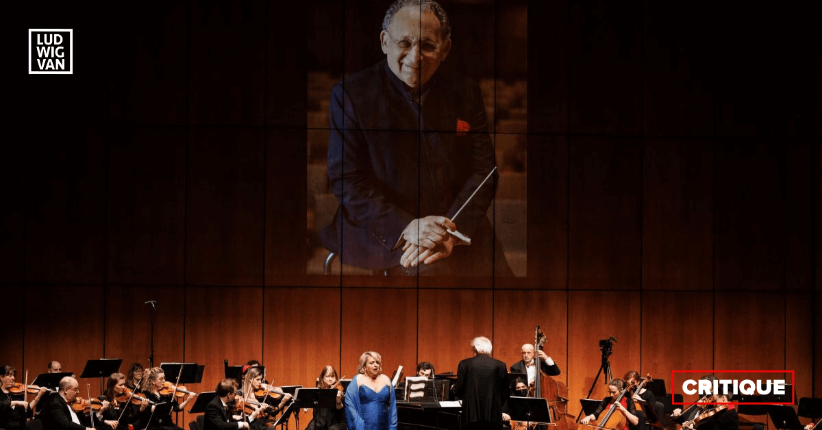 L'Orchestre classique de Montréal rendait hommage à Boris Brott, le 28 avril 2022, à la salle Pierre-Mercure. (Photo: Brent Callis)