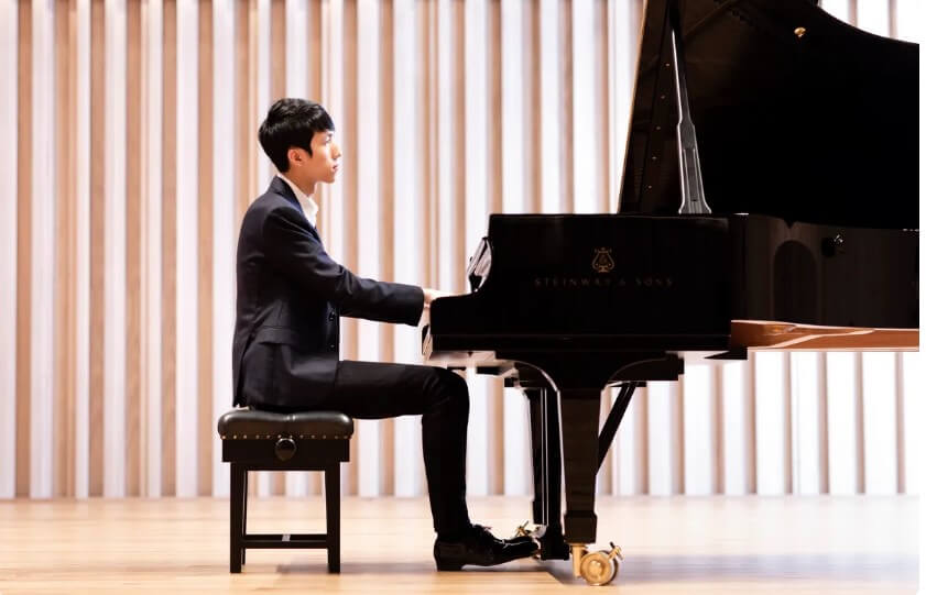 Eric Liu, pianiste. (Photo: courtoisie de la Salle Bourgie)
