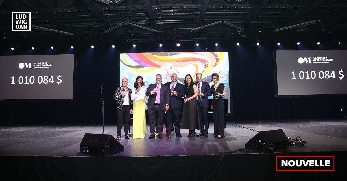 L'Orchestre Métropolitain a récolté 1 million en dons lors de son 7e Gala-bénéfice, mercredi soir. (Photo: courtoisie de l'OM)