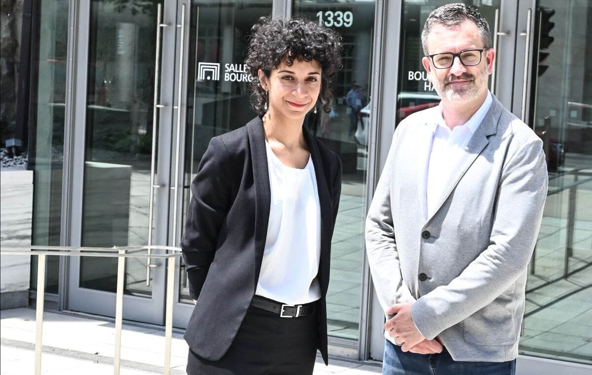 Caroline Louis et Olivier Godin (photo: courtoisie de la Salle Bourgie)