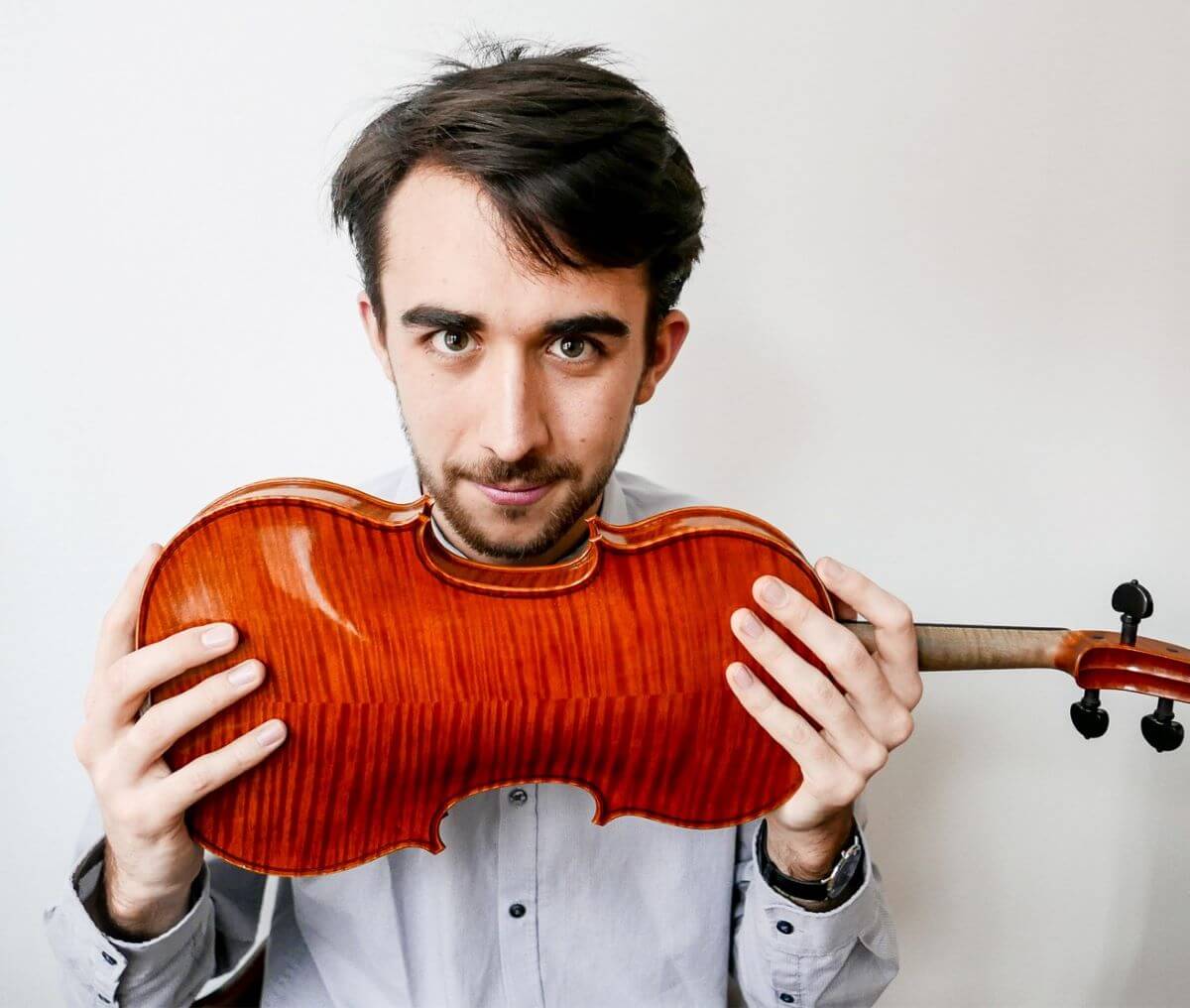 Guillaume Villeneuve, violoniste. (Photo: courtoisie du Festival Montréal Baroque)