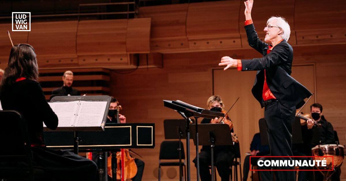 Matthias Maute dirigera la Messe en si mineur de Bach, le 26 mai 2023 à la Maison symphonique (Photo: courtoisie de GFN Production)