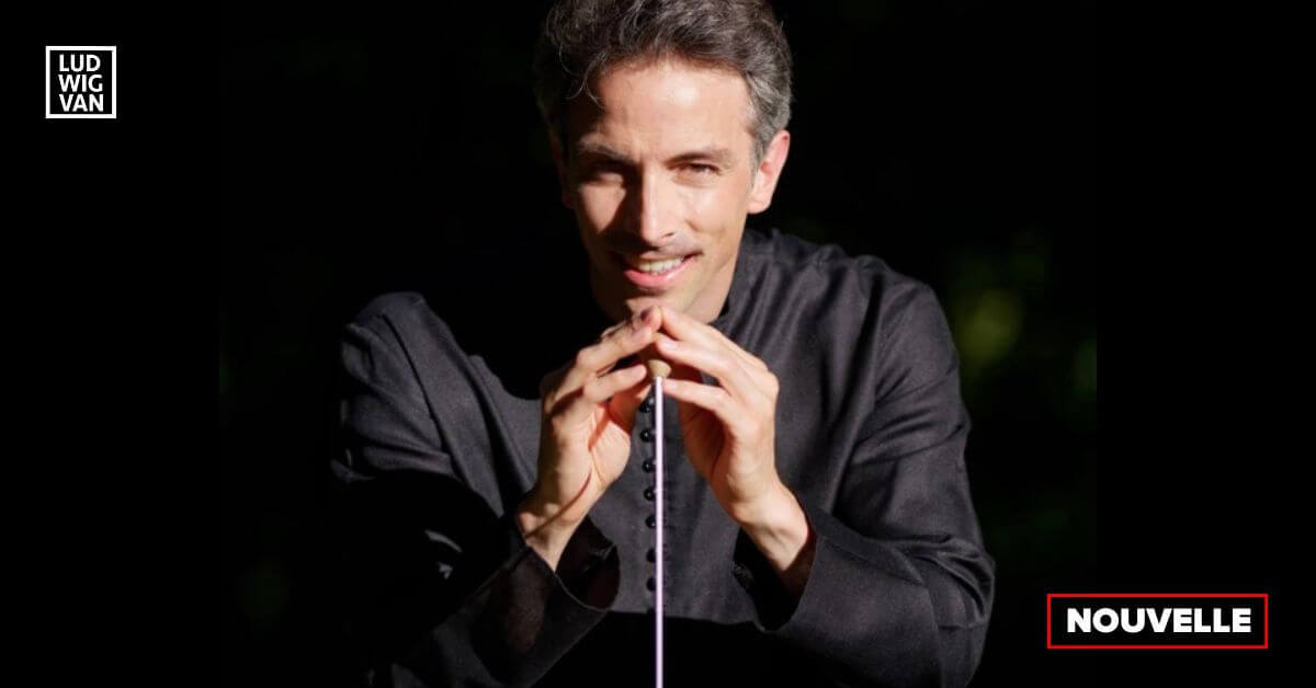 Adam Johnson, chef d'orchestre. (Photo: Pierre Poulin)
