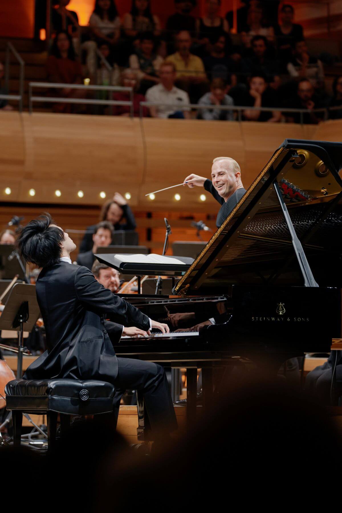 Bruce Liu dans le Concerto no 2 de Rachmaninov, le 16 septembre 2023 à la Maison symphonique. (Photo: François Goupil)