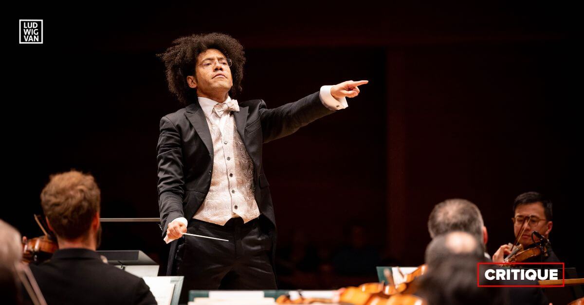 Rafael Payare dirigeait la Symphonie no 1 "Titan" de Mahler le 21 septembre 2023 (Photo: Antoine Saito)