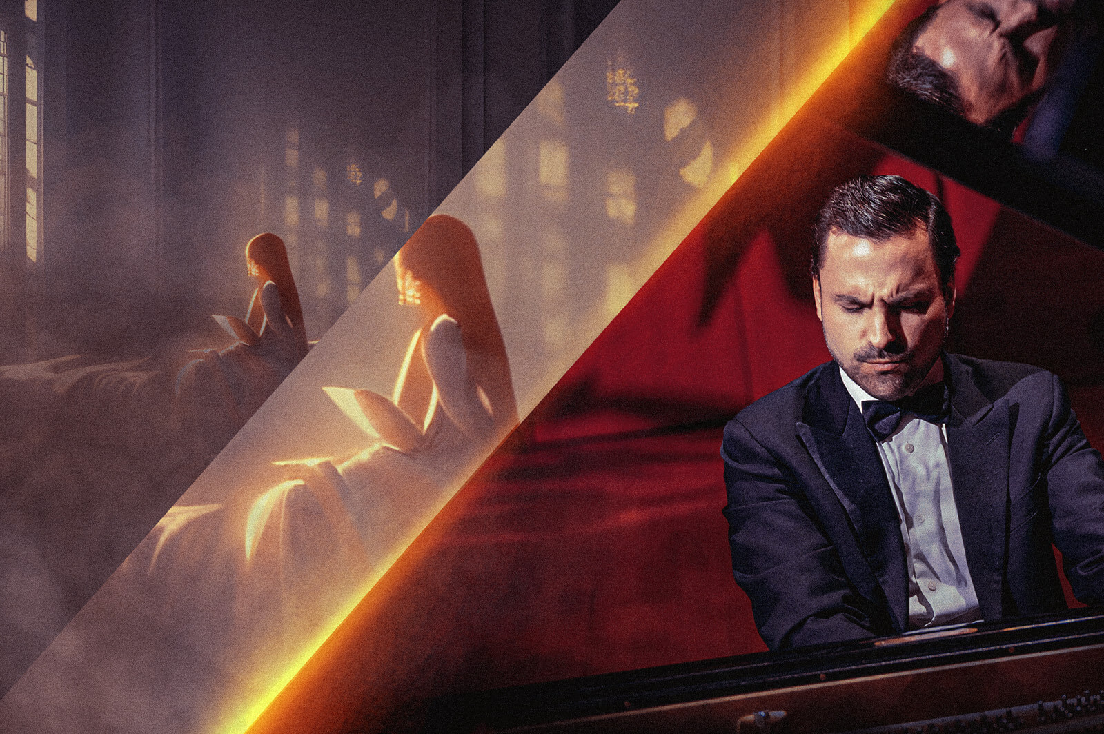 GFN Productions présentent des extraits du nouvel opéra Ariella, ainsi que Jean-Philippe Sylvestre dans le deuxième Concerto pour piano de Rachmaninov. (photo : GFN Productions Inc)