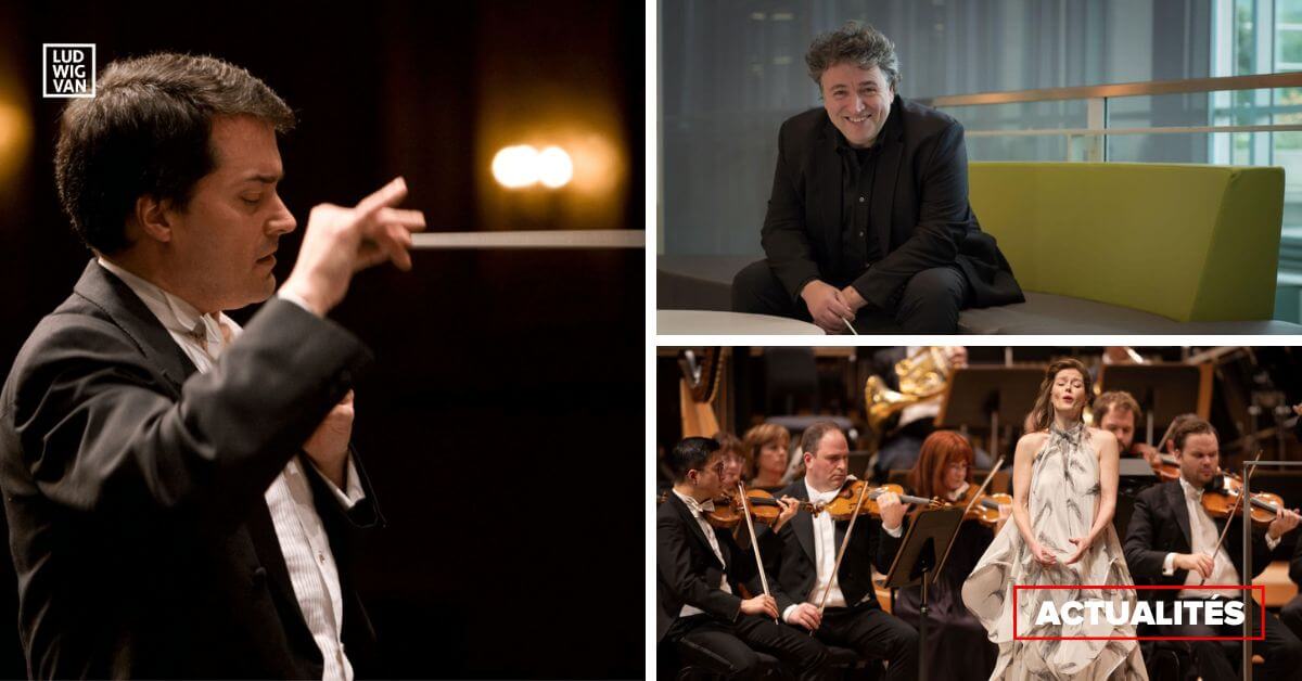 Jacques Lacombe (Photo: courtoisie); Alain Trudel (Photo: Brott Music Festival); Barbara Hannigan (Photo: Antoine Saito)