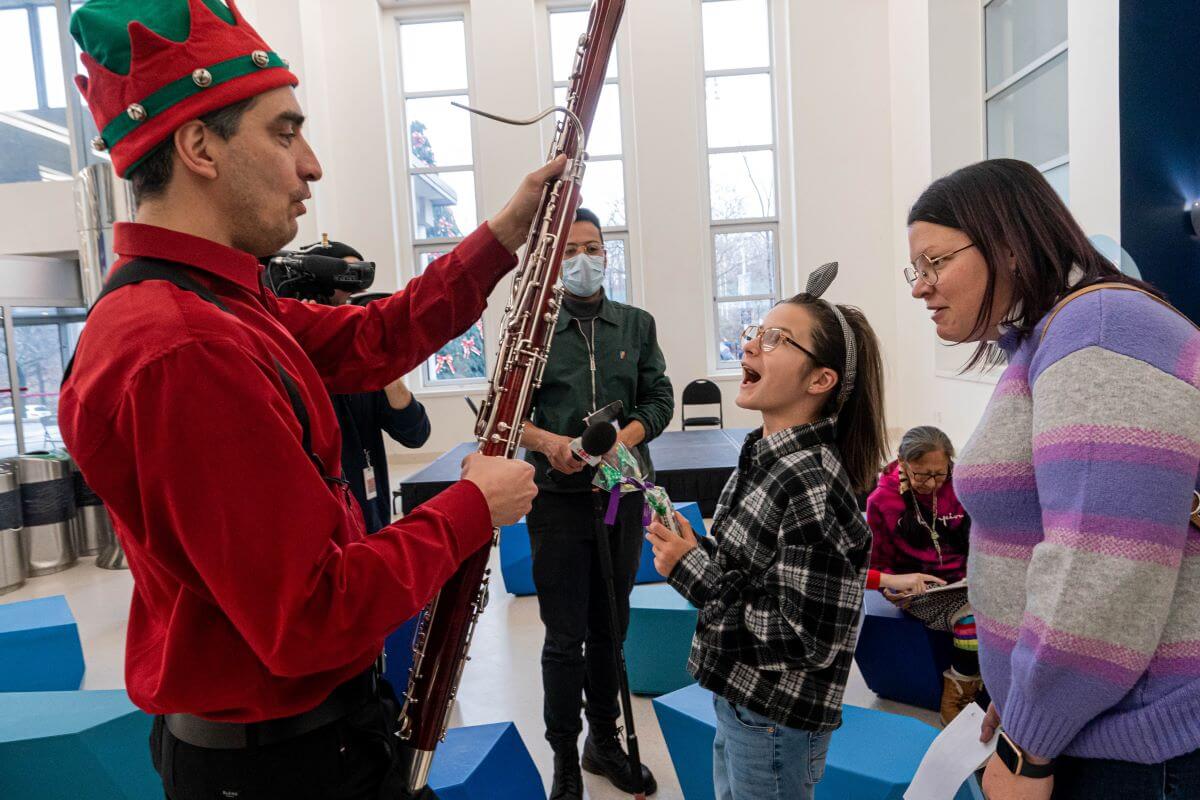 Mathieu Harel, basson associé de l'OSM. (Photo: Antoine Saito)