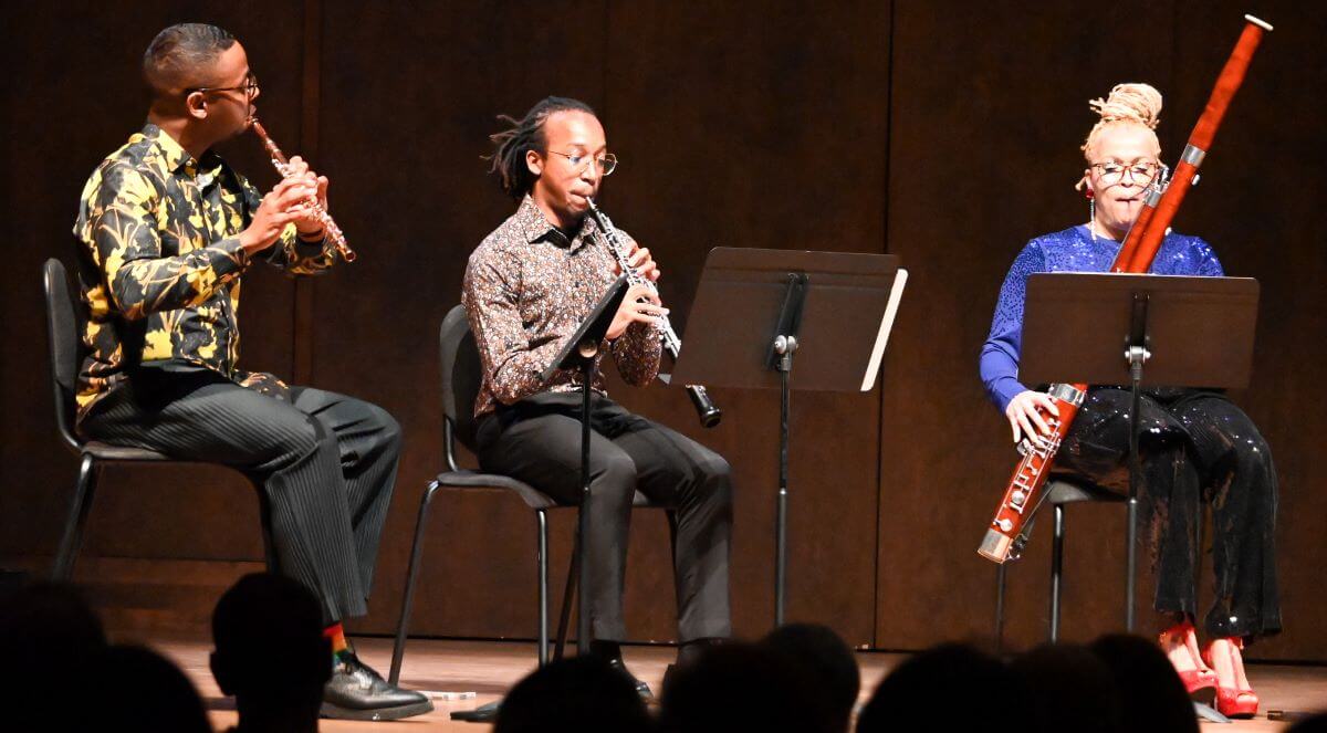 Brandon Patrick George, Mekhi Gladden, Monica Ellis (Photo : Claudine Jacques)