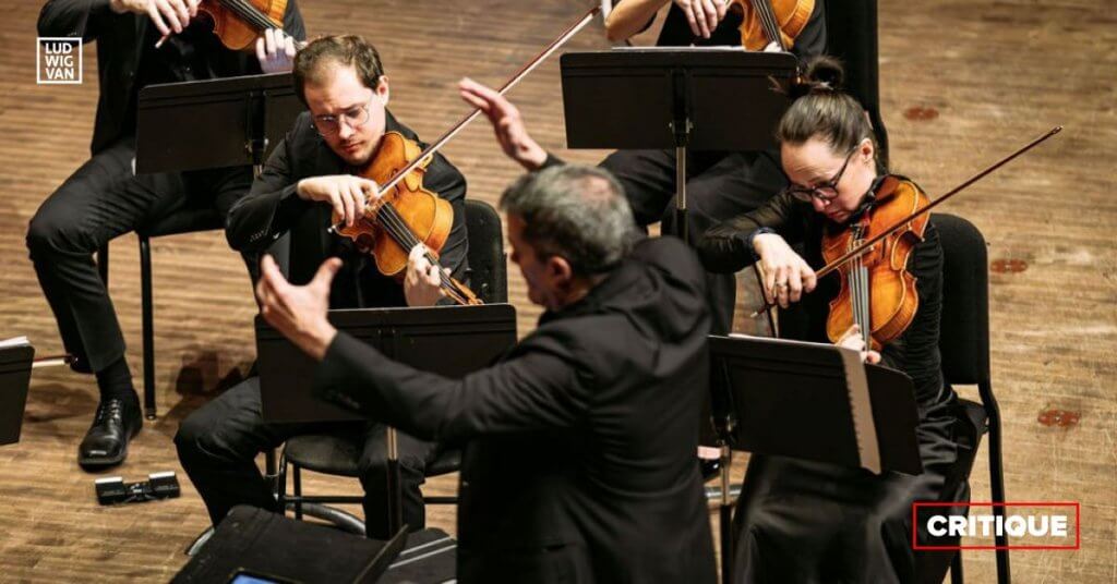 Jacques Lacombe et l'OCM lors du concert Phoenix (Photo : Tam Photography)