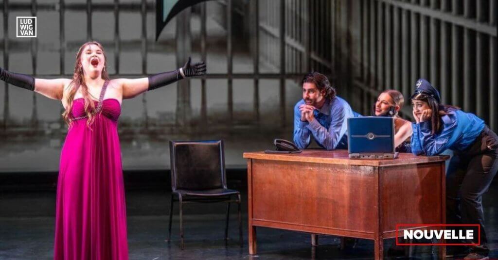 Une scène tirée d'une production de Die Fledermaus du Toronto City Opera (Photo : Dahlia Katz)