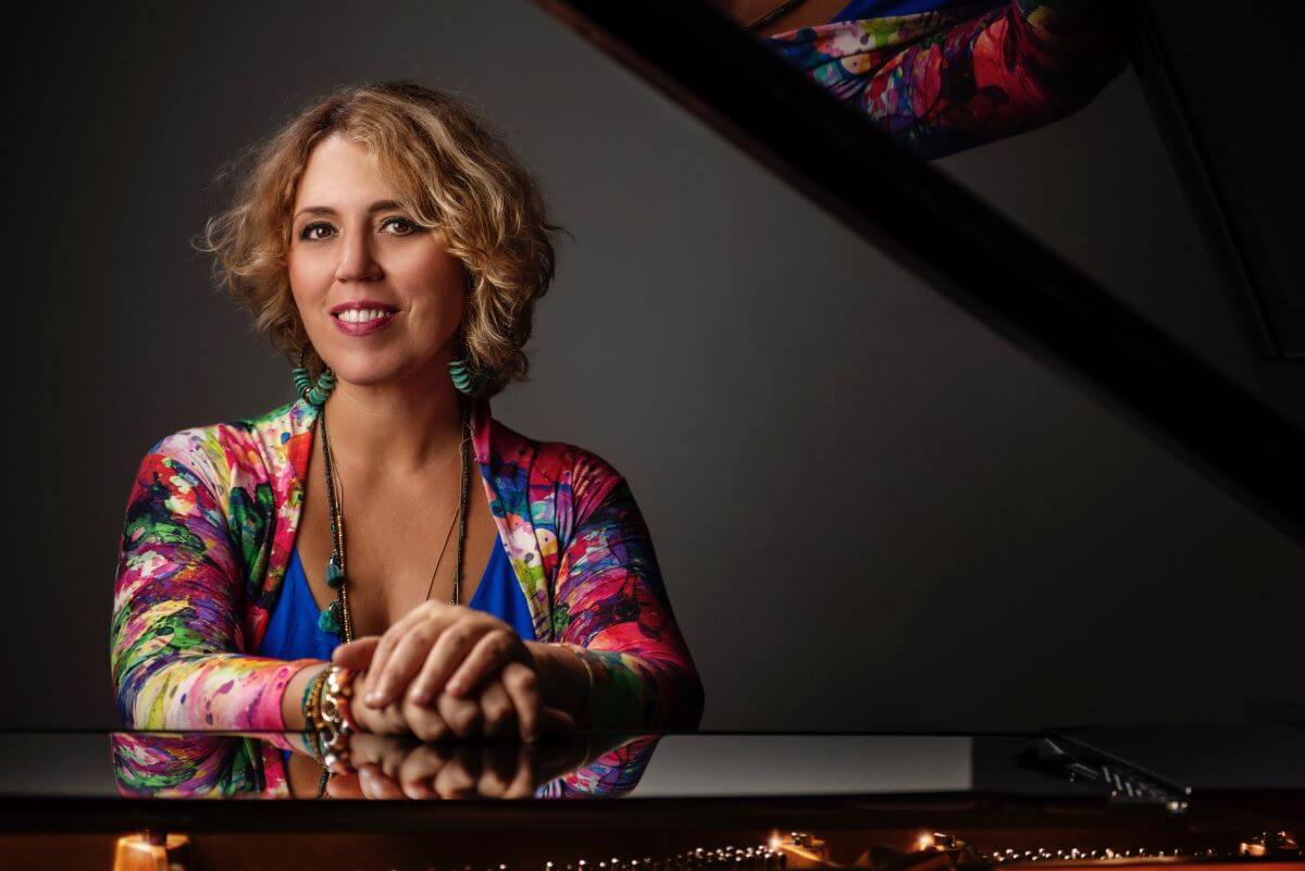 La pianiste et improvisatrice Gabriela Montero (Photo : Anders Brogaard)