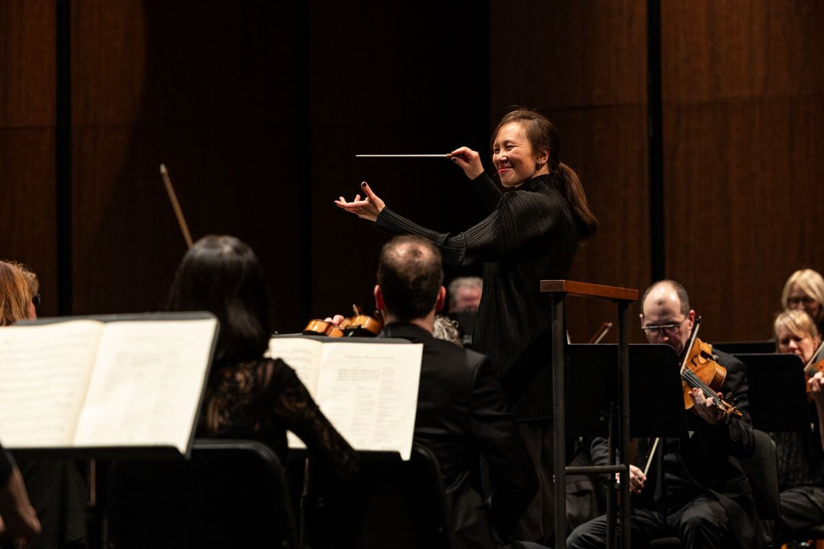 Naomi Woo à la tête de l'OSL. (Photo : Annie Diotte)
