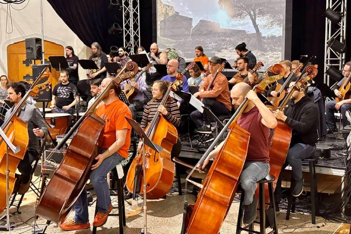 Répétition pour Basileus (Photo : Larry O'Maley)