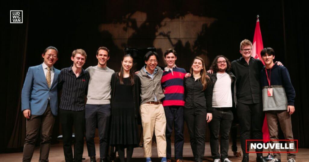 Les dix demi-finalistes sélectionnés au terme de la première épreuve du CMIM Piano 2024. (Photo : Tam Lan Truong)