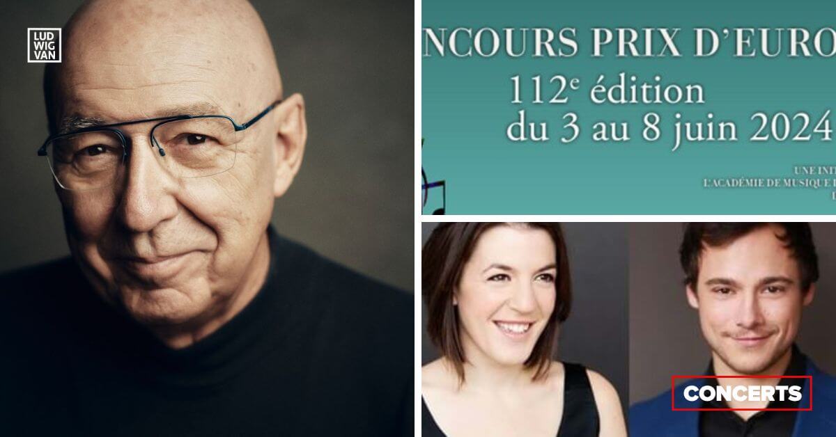 de g. à d. : François Dompierre (Photo : courtoisie); Prix d'Europe 2024; Andréanne Brisson Paquin et Nicolas Ellis (Photos : courtoisie)