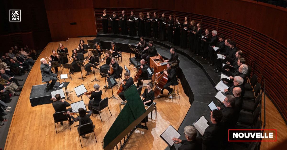 Les Violons du Roy et La Chapelle de Québec reprennent en cette 40e saison de l'orchestre un de leurs plus grands succès, le fameux Messie de Handel. (Photo : David Mendoza Hélaine)