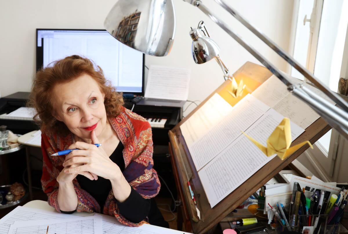 Kaija Saariaho (Photo : Maarit Kytöharju)