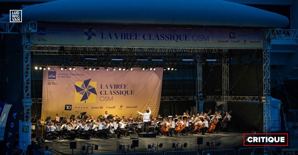 L'OSM a donné un magnifique coup d'envoi à sa Virée classique hier soir sur l'Esplanade du Parcolympique. (Photo : Antoine Saito)