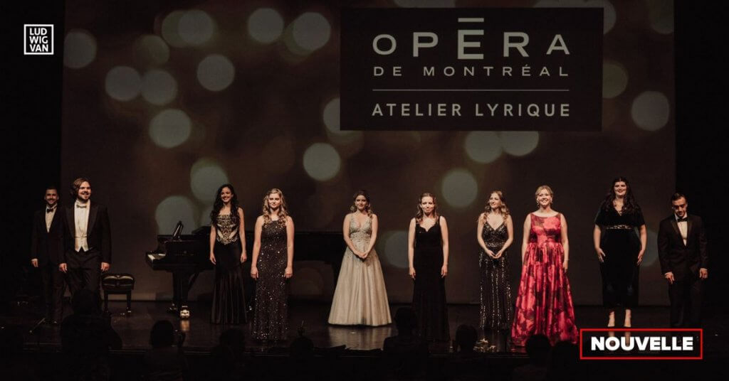 Une ancienne cohorte de l'Atelier lyrique de l'Opéra de Montréal (Photo : courtoisie Atelier lyrique de l'OdeM)