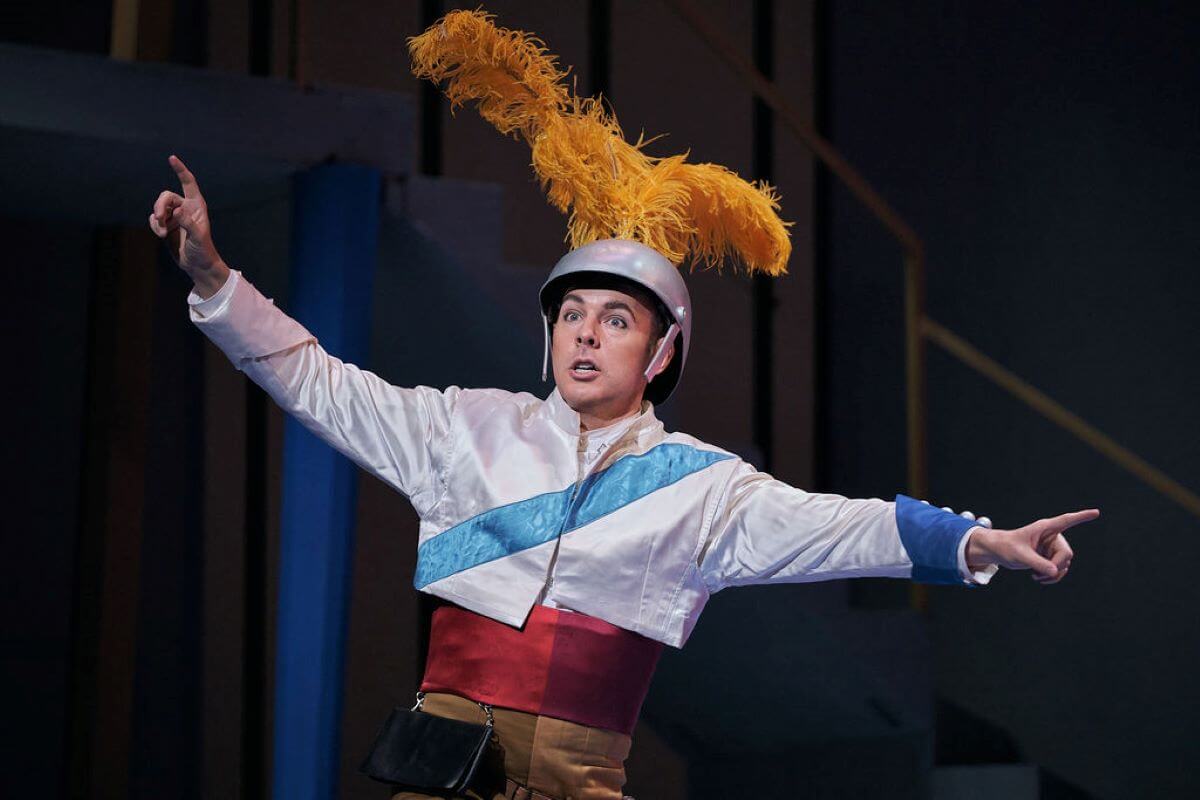 Omar Montanari habitait entièrement son personnage de Bartolo. (Photo : Vivien Gaumand)