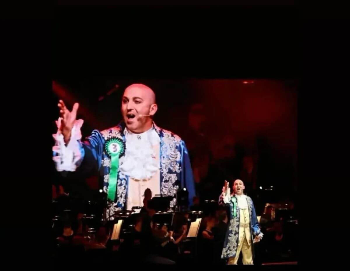 Danny Leclerc lors de sa prestation au Tournoi des ténors à Szczecin, Pologne. (Photo : Cezary Aszkiełowicz / Agencja Wyborcza.pl)