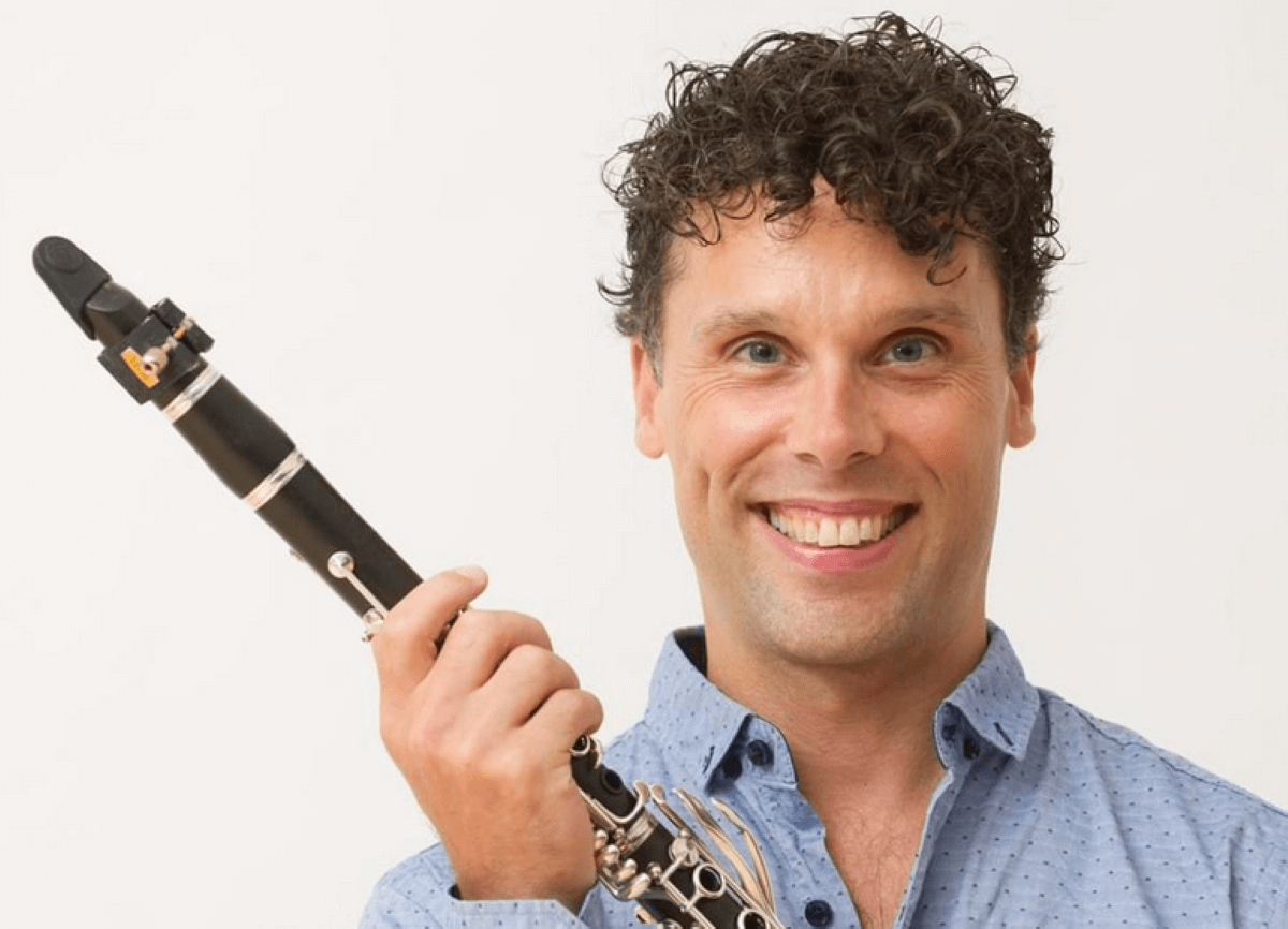 Stéphane Fontaine, clarinette. (Photo : Louise Leblanc)