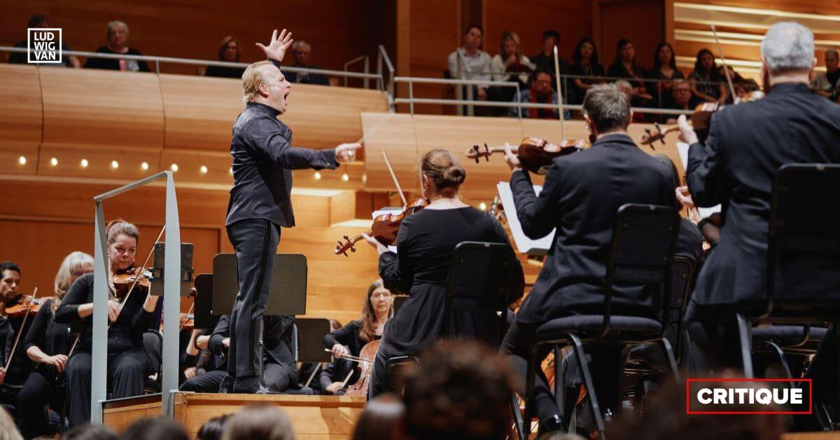 Yannick Nézet-Séguin et l'Orchestre Métropolitain le 17 octobre lors du premier concert Beethoven héroïque du Marathon Beethoven. (Photo : François Goupil)