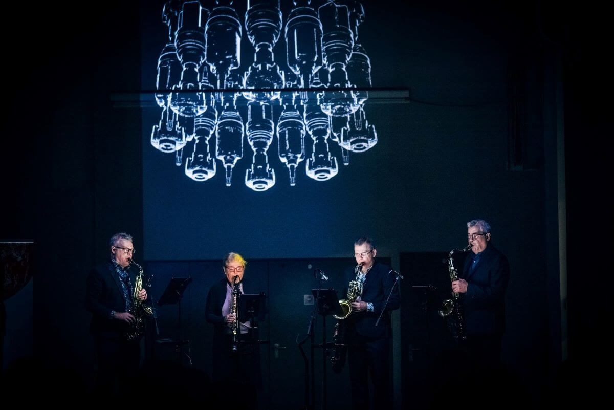 Le Quatuor Quasar en concert à Vilnius, en Lituanie. (Photo : courtoisie)