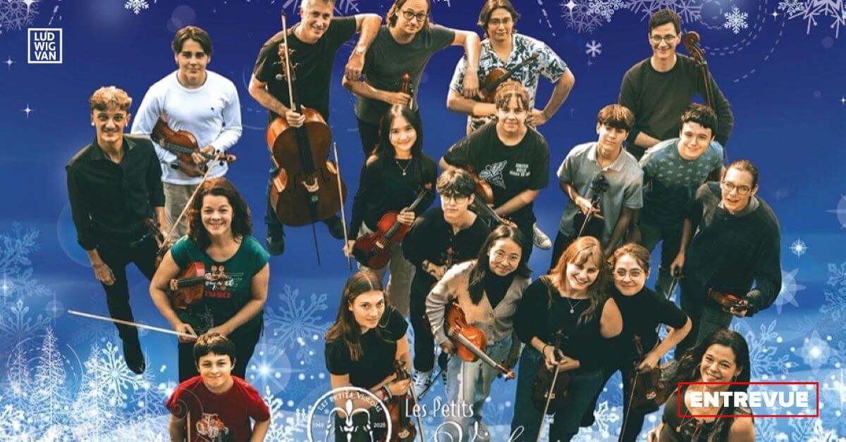Les Petits Violons en mode festif. (Photo : courtoisie Petits Violons)
