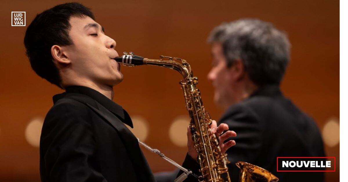 Jason Xu, gagnant du Concours OSM. (Photo : Antoine Saito)