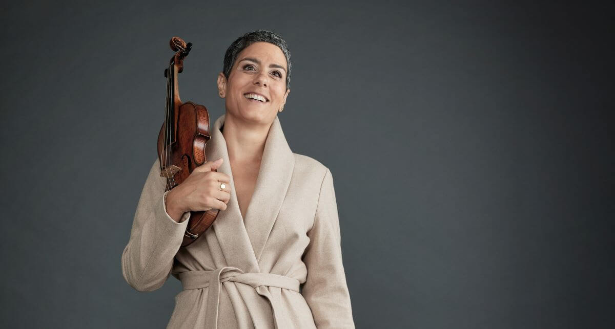 La violoniste baroque Leila Schayegh, invitée d'Arion, se produira à Montréal pour la première fois. (Photo : Matthias Müller)