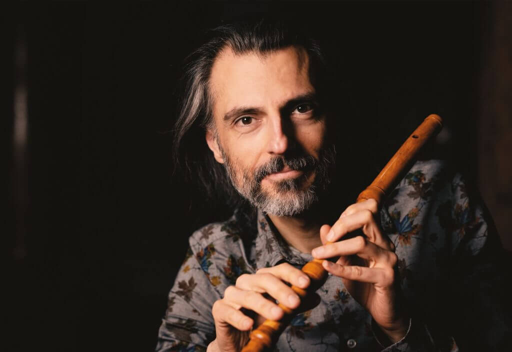 François Lazarevitch, fondateur des Musiciens de St-Julien. (Photo : Jean-Baptiste Millot)