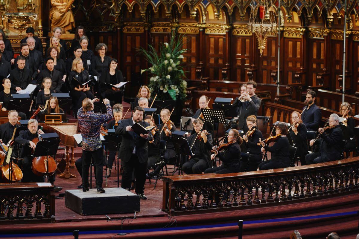 Geoffroy Salvas a brillé sans retenue aux côtés du trompettiste Antoine Mailloux dans The Trumpet Shall Sound. (Photo : François Goupil)