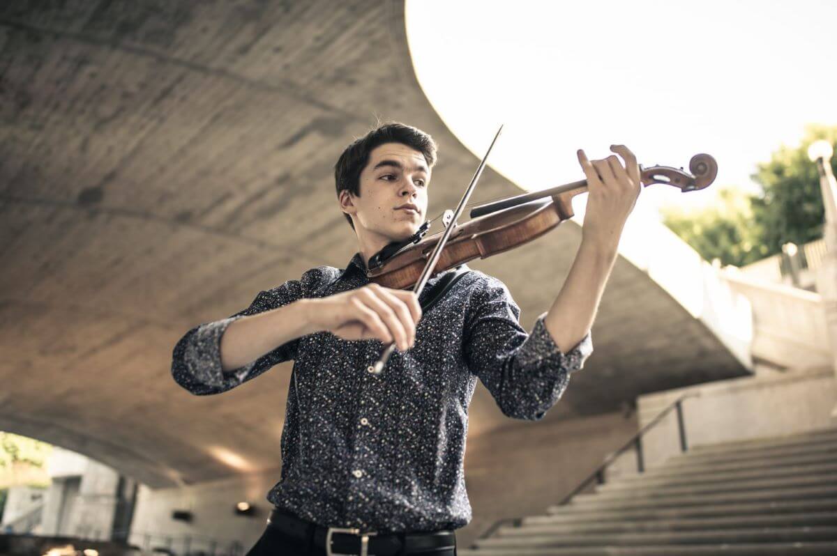 Justin Saulnier, Lauréat du Violon d'or 2024. (Photo : Anastasia Krachkovskaya)