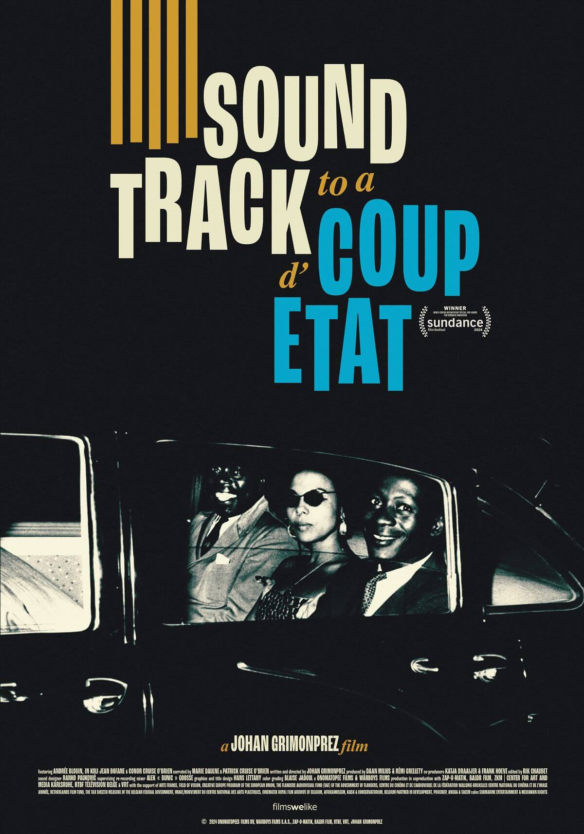 Affiche du documentaire Soundtrack to a Coup d'état (Image : courtoisie FIFA)