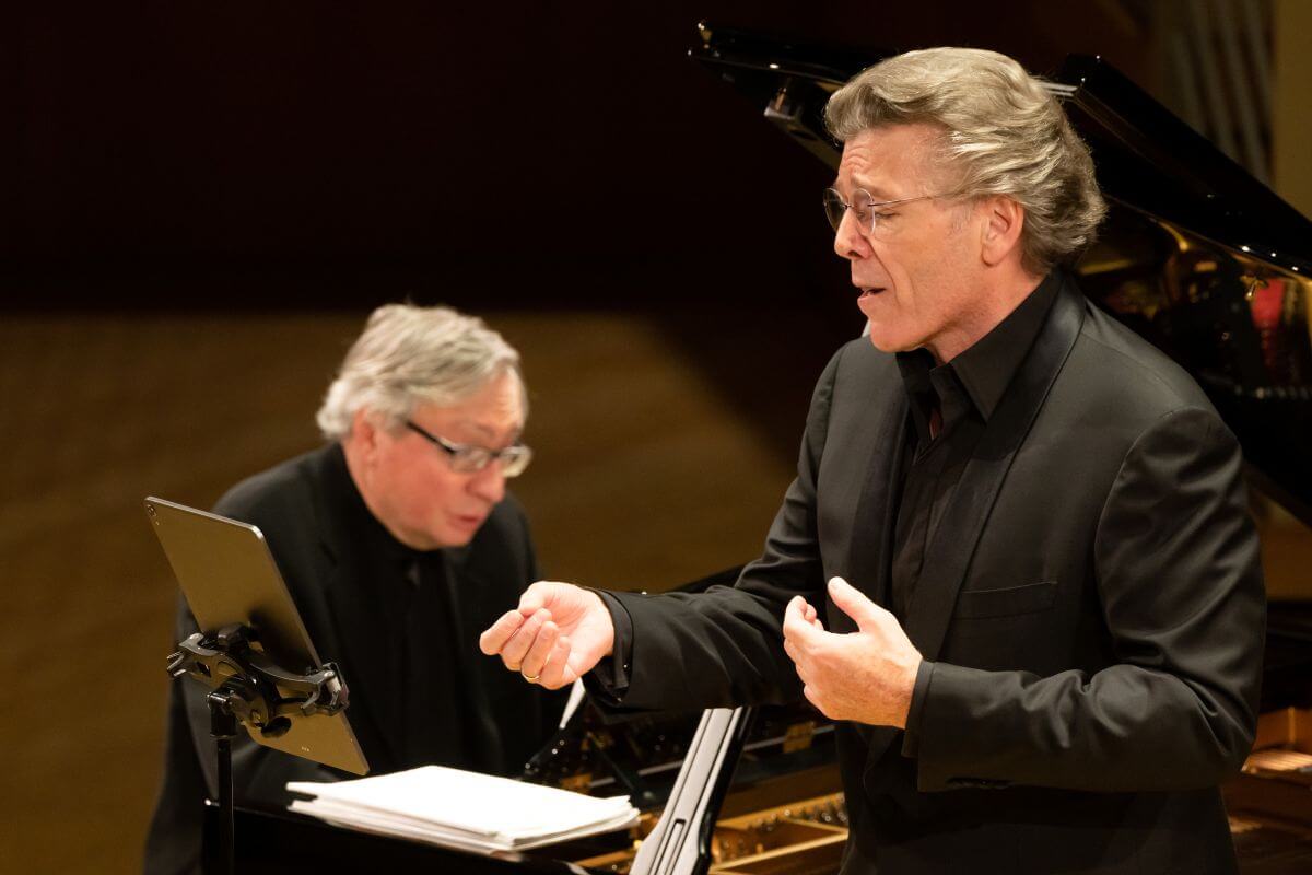 Thomas Hampson et Wolfram Rieger (Photo : Peter Adamik)