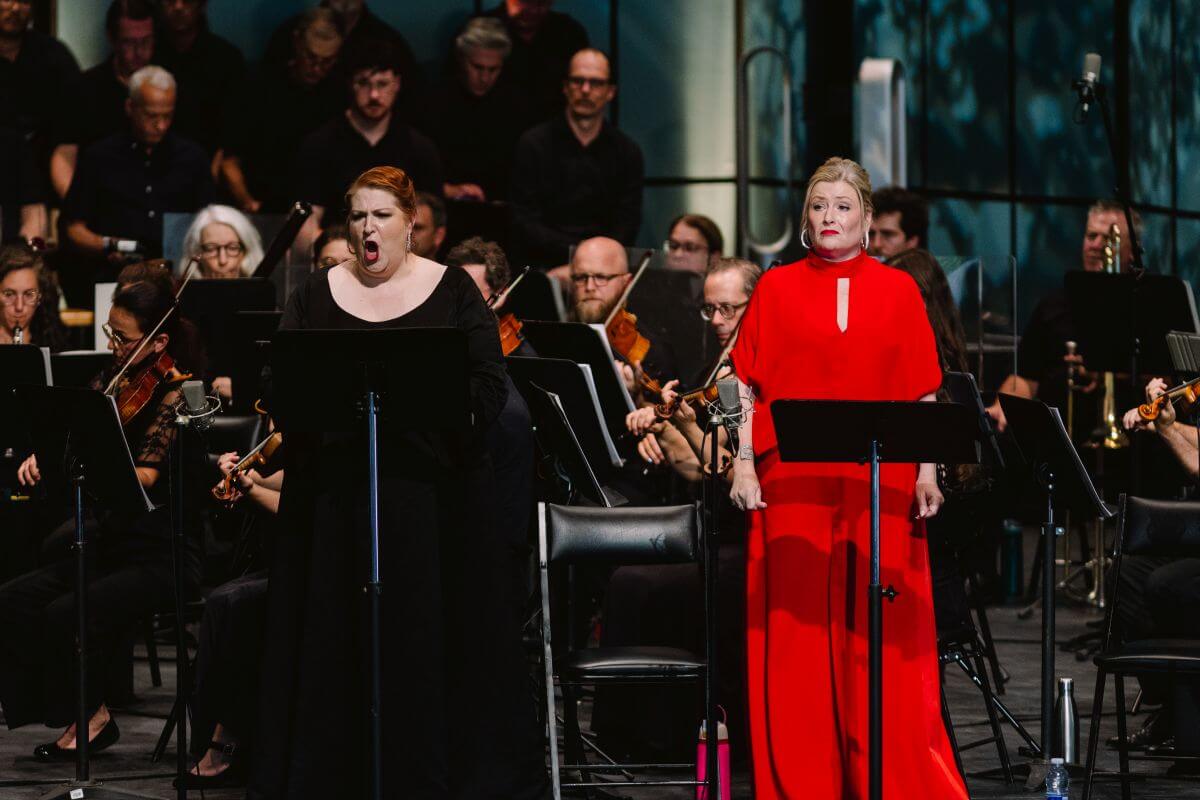 Tamara Wilson et Karen Cargill. (Photo : Gabriel Fournier)
