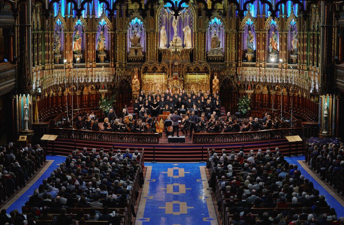 L'OM à la Basilique Notre-Dame en décembre 2024. (Photo : François Goupil)