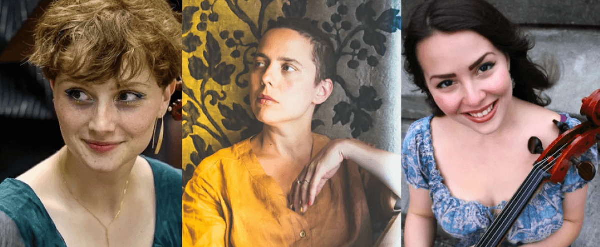 Alice Boissinot, Elizaveta Miller, Jessica Korotkin (Photo : site web de la Ville de Montréal)