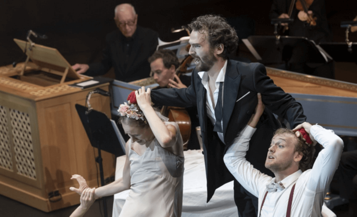 Olivier Bergeron avec Les Arts florissants au Festival de Lucerne (Photo : Priska Ketterer)