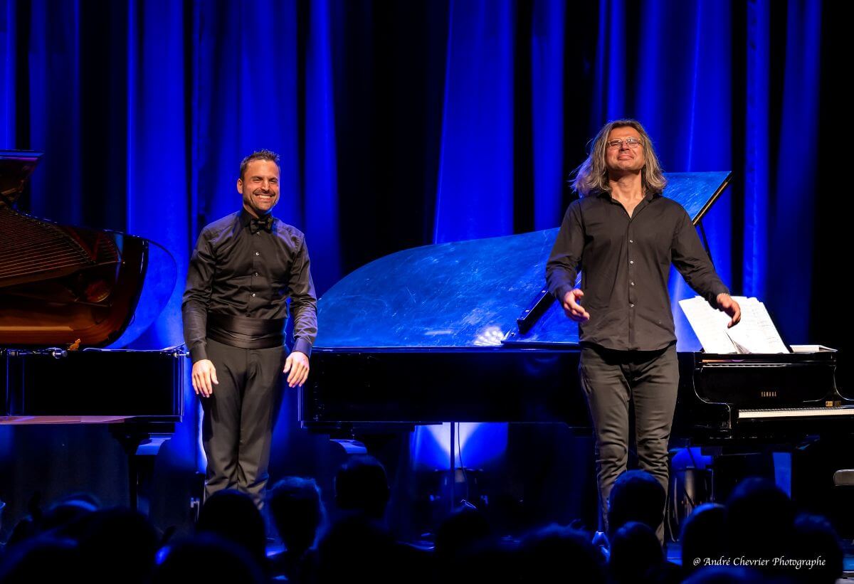 Jean-Philippe Sylvestre et Serhiy Salov (Photo : André Chevrier)