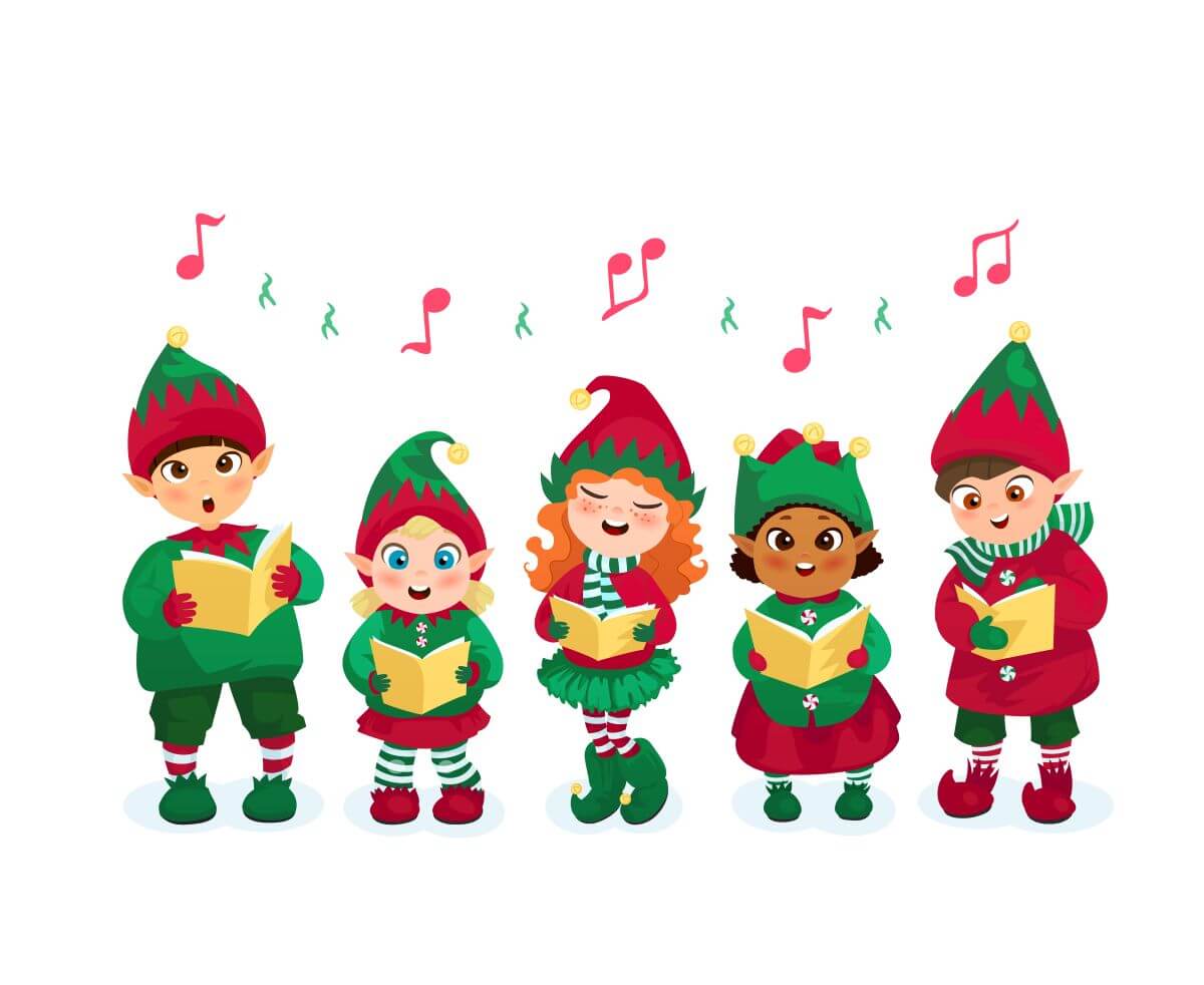 Chorale de lutins de Noël (Image : Freepik)