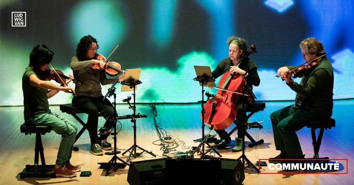 Quatuor Bozzini (Photo : Camille Gladu Drouin)