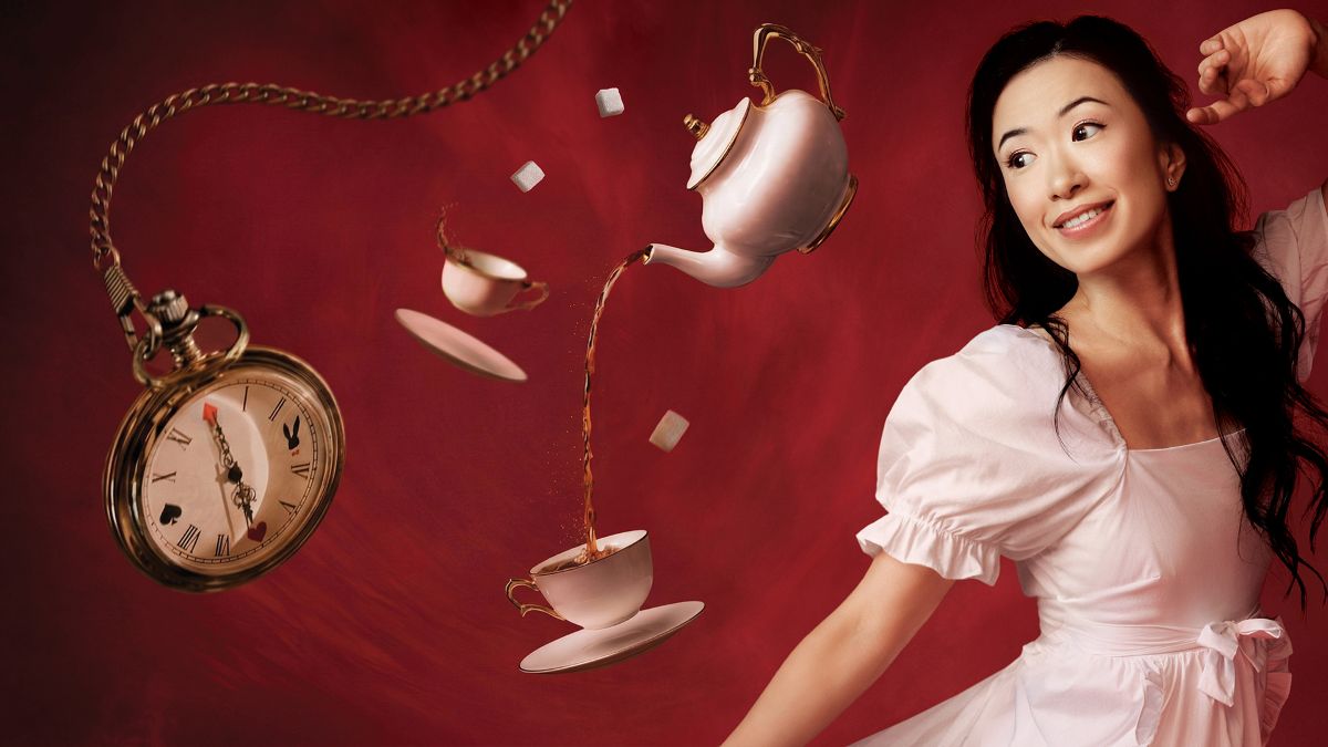 Anna Ishii en Alice au pays des merveilles (Photo : Sasha Onyshchenko)