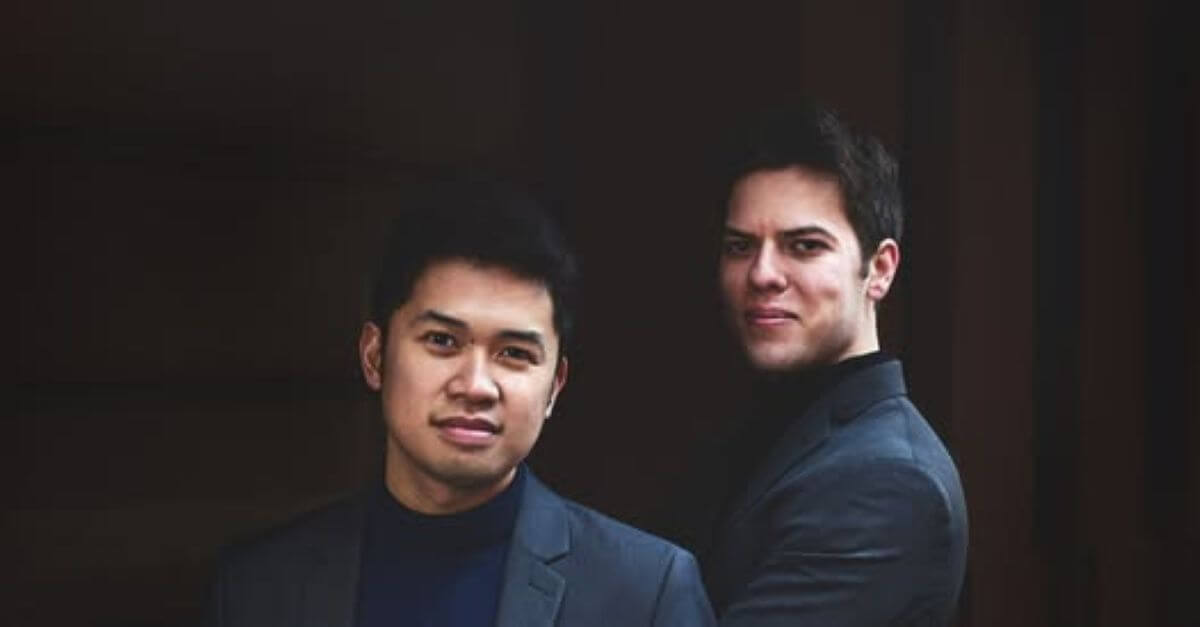 Le duo Axis sonore, formé de Tristan Savella et Jean-Luc Therrien. (Photo : courtoisie)