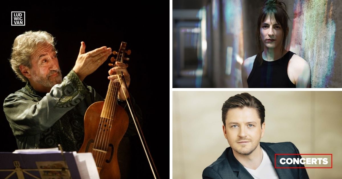 Jordi Savall (Photo : courtoisie); Eloain Hübner (Photo : site web de Le Vivier); Samuel Hasselhorn (Photo : Nikolaj Lund)